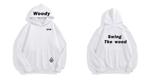 STW white hoodie