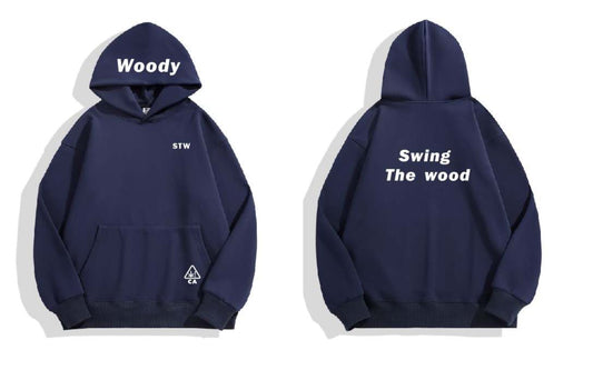 STW blue hoodie