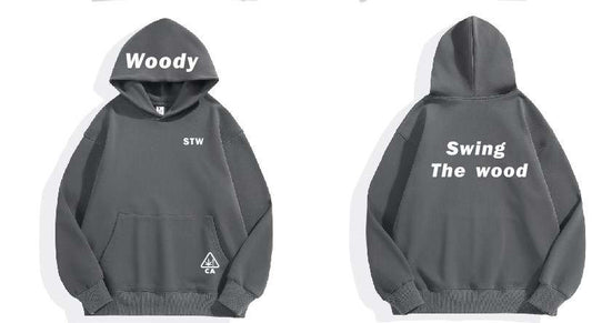 STW grey hoodie